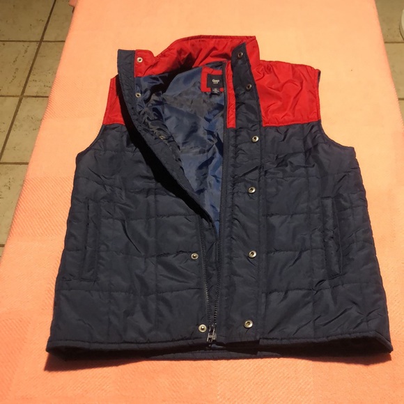 ⭐️⬇️ Gap Men’s Multicolor Puffer Vest Jacket - Picture 5 of 7
